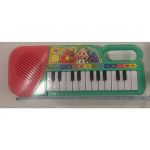 CoComelon First Act Musical Keyboard Piano Toy, 23 Keys - Multicolor (CMF0002)